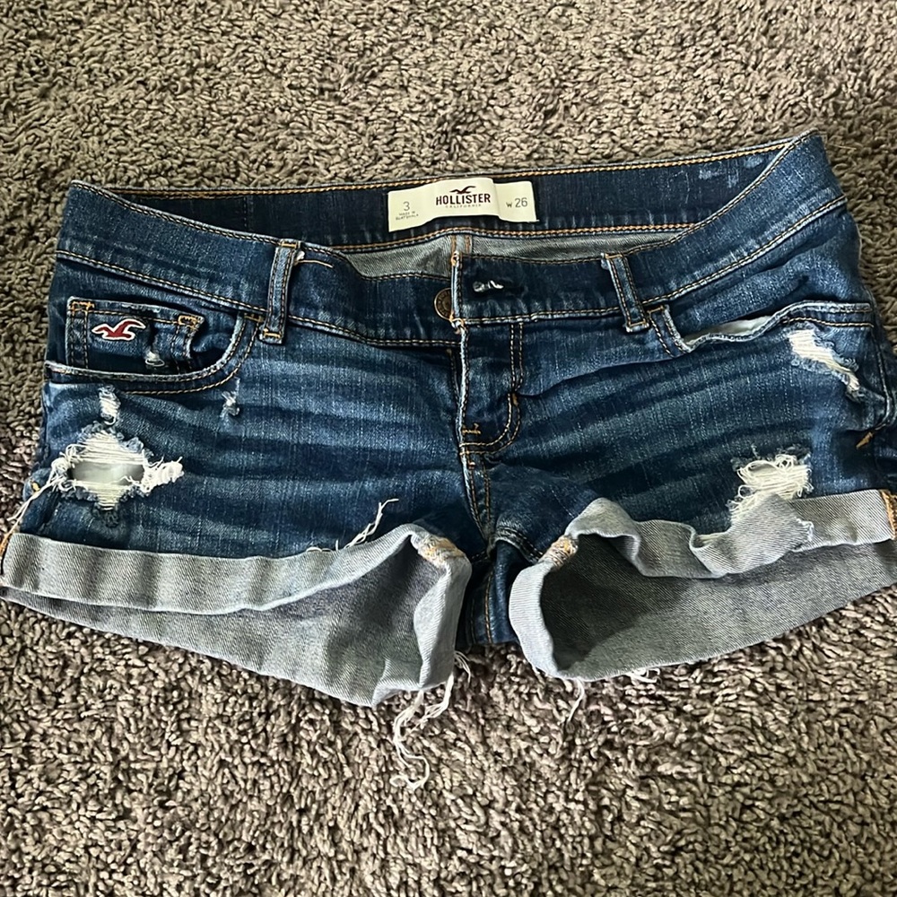 Hollister denim shorts